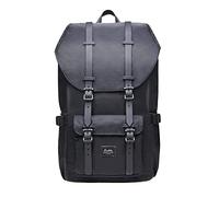 KAUKKO Sac à dos loisir Compartiment pour 15" ordinateur portable 22 Litres Noir