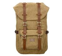 KAUKKO Sac à dos pour homme et femme - 47 cm - 22,4 l, (Ckaki). (Orange) - EP5AApricot