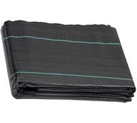 KAV Bâche de Protection Contre Les Mauvaises Herbes et Couvre-Sol pour Plantes - Tissu stabilisé aux UV Jardin Patio Parterres de Fleurs Chemin d'aménagement paysager (1 x 10 m)