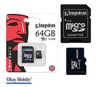 KAV Carte mémoire Micro SD pour Performance V10 Micro SDHC avec adaptateur SD pour tablette Samsung Galaxy Tab S4 10.5" SM-T830/SM-T835, A 10.5" SM-T590/SM-T595, Active2 8.0" SM-T395