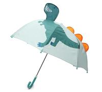 KAV Parapluie d'école transparent pour enfants garçons et filles - Design doux, beau, léger parasol dôme pour votre enfant, dinosaure, 70 cm