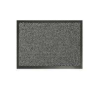 KAV Tapis barrière | Antidérapant | Porte d'entrée, Cuisine, paillasson | Tapis de Sol | Vinyle | 4 Couleurs | 5 Tailles | Marron/Noir 120cm x 180cm