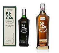 KAVALAN - Concertmaster Port Cask Finish - Whisky Single Malt - 40% Alcool - Origine : Taïwan/Yilan County - 70 cl & Distillery Select N°1 - Single Malt Whisky - 40% Alcool - Bouteille de 70 cl