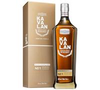 KAVALAN - Distillery Select N°1 - Single Malt Whisky - 40% Alcool - Origine : Taïwan/Yilan County - Notes de Caramel & Vanille - A déguster pur - 70 cl