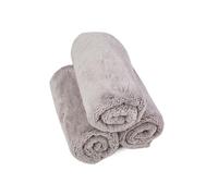 Kavalier Proclean Plush Perfection 600 Serviette Microfibre - Dense 600 GSM, 41X41Cm, Nettoyage Optimal pour L'Automobile Et La Maison, Lot De 3, Gris - Idéal pour L'Entretien Et Le Polissage
