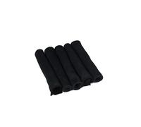 Kavalier Proclean - The Glass Whisperer - Serviette Microfibre Noire pour Le Nettoyage des Vitres sans Traces - 280 G/M² - 41X41 Cm - Pack De 5 Unités