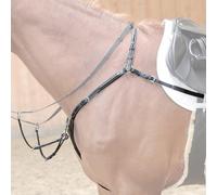 Kavalkade Collier de chasse Diandro 3 points, à boucler en bas Full = Cheval