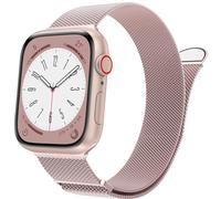 KAVJU Bracelet de montre pour bracelet Series 9, Ultra 2, SE, Ultra 8, 7, 6, 5, 4, 3, 2, 1, 38 mm, 40 mm, 41 mm, 42 mm, 44 mm, 45 mm, 49 mm, pour homme et femme, avec fermoir magnétique en acier