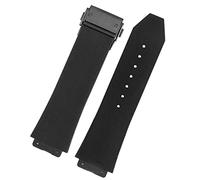 KAVJU Bracelet de montre pour Hublot Big Bang en silicone 25 x 19 mm étanche pour homme Bracelet de montre chaîne accessoires de montre en caoutchouc, 25-19mm, Agate