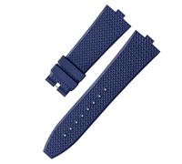 KAVJU Bracelet de montre Senior FKM Fluorine en caoutchouc pour vacheron constantin 4500 V 5500 V 7900 Bracelet de montre VC bouche convexe 7 mm, 7mm, Acétate, Pas de gemme