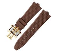 KAVJU Bracelet de montre Senior FKM Fluorine en caoutchouc pour vacheron constantin 4500 V 5500 V 7900 Bracelet de montre VC bouche convexe 7 mm, 7mm, Acétate, Pas de gemme