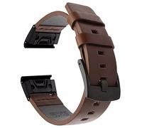 KAVJU Bracelet en cuir pour montre intelligente Garmin Fenix 7 7X 7S 5S 5 5X Plus 6S 6 6X Pro EPIX 20 22 26 mm, 20mm Fenix 5S 6S 7S, Agate
