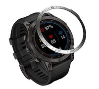 KAVJU Cadre de boîtier en métal pour Garmin Fenix7 7X 7 Smartwatch Bezel Steel Tachymètre Case Ring Adhesive Cover Anti Scratch Protection Ring (couleur : C, taille : pour Fenix 7X)