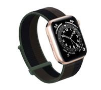 KAVJU Pour Apple 49MM 45MM 44MM 42MM 41MM 40MM 38MM bracelet de montre, bracelet à boucle en Nylon Sport pour femmes et hommes pour IWatch série Ultra 8 7 6 5 4 3 2 1 SE(Tornado,42/44/45/49mm)