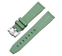 KAVJU Pour Omega Swatch Joint Planet Series Moon Mercury Courbé Bracelet en caoutchouc pour montre Moonswatch Courbe Sans Gap Bracelet en caoutchouc Hommes Femmes 20 mm, 20 mm, Agate