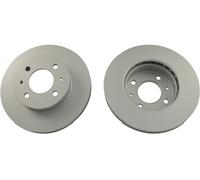 KAVO PARTS 2x Disques de Frein Avant Ø242 MM Ventilé Recouvert pour Hyundai LC