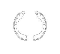 Kavo Parts Mâchoires de frein KBS7411