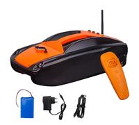 Kavolet Bateau à Appâts de Pêche 300M Bateau à Appâts Télécommandé Bateau Amorceur Bateau à Appâts pour Poissons Bateau RC 1,5kg Charge Double Moteur pour la Pêche au Carpe Cadeaux pour Hommes