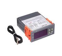 Kavolet Contrôleur de température numérique STC-1000, Thermostat 24V avec sonde NTC, Thermostat Celsius de refroidissement et de chauffage avec capteur