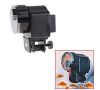 Kavolet Distributeur automatique de nourriture pour poissons - Minuteur électrique - Pour aquarium ou aquarium - Résistant à l'humidité - Deux méthodes fixes - Convient à la plupart des aliments pour poissons