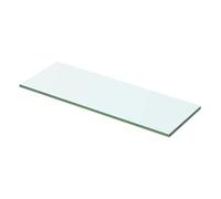 Kavolet Étagère en verre transparent 50 x 12 cm - Étagère murale pour salle de bain - Épaisseur : 8 mm