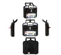 Kavolet Flysky FS-i4 AFHDS2A 2.4 GHz 4CH émetteur de Système Radio, Système de Récepteur Numérique avec Récepteur FS A6 pour Planeur D'hélicoptère RC