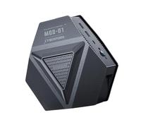 Kavolet GH9 Mini PC de Bureau avec Grand Espace de Stockage, 64 Go DDR4, 2 to SSD pour Multitâche, Sortie Vidéo 4K pour L'éducation Professionnelle, Gris Métal (Prise UE)