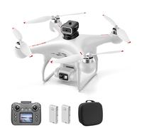 Kavolet Mini Quadricoptère avec Deux Caméras Haute Résolution avec Télécommande pour Avion télécommandé, Mini Avion pour éviter Les Obstacles Débutants, Adultes et Enfants (Blanche #-2)