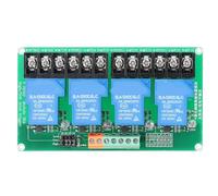 Kavolet Module de Relais à 4 Canaux de qualité Supérieure avec Contrôle Charge 30 A pour Systèmes Industriels Isolation par Optocoupleur Contrôle L'Internet des Objets (24V)
