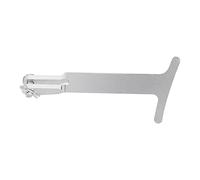 Kavolet Poignée de Libération de Verrouillage, Accessoire de Voiture en Alliage en aluminium. Fonctionnement Solide, Robuste et Simple, Utilisation Pratique, Installation facile. (Argent)