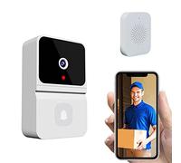 Kavolet Sonnette sans Fil avec Caméra, Sonnette vidéo Intelligente, Visiophone sans Fil Sonnette Extérieure, Vision Nocturne, Audio Bidirectionnel, alimenté par Batterie contrôle d'application Tuya