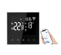 Kavolet Thermostat Intelligent Wi-FI 16A, pour Chauffage électrique, Contrôleur de température numérique, Contrôle APP, Programmation hebdomadaire, écran LCD, pour Maison, l'école, Le Bureau, l'hôtel