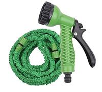 Kavolet Tuyau d'arrosage extensible 3 fois, étanche haute pression, avec buse de pulvérisation à 7 fonctions, pour lavage la voiture arrosage du jardin, 50FT/75FT/100FT/125FT/150FT, Green