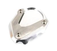 KAVSY Béquille Latérale de Moto pour R1200RT R1200 RT R 1200RT 2004-2013 Moto CNC Béquille Pied Béquille Latérale Rallonge Plaque De Support Agrandir Support(Silver)