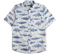 Kavu - Chemise en coton biologique - Topspot Shirt M Big Blue Fish pour Homme en Coton - Taille XL - Bleu Bleu XL