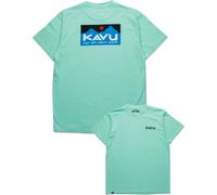 Kavu - T-shirt en coton organique - Klear Above Etch Art Tee M Jelly Mint pour Homme en Coton - Taille M - Vert Vert M