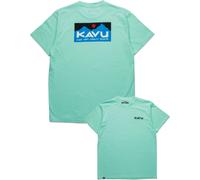 Kavu - T-shirt en coton organique - Klear Above Etch Art Tee M Jelly Mint pour Homme en Coton - Taille XL - Vert Vert XL
