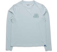 Kavu - T-shirt respirant avec protection UPF - Sunlite Crew W Sky Mint pour Femme - Taille M - Gris Gris M