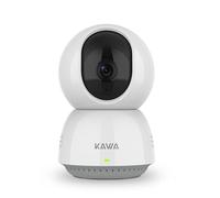 KAWA Babyphone, caméra de sécurité intérieure 2K, 2,4 G WiFi 360 ° pour la sécurité domestique, caméra pour animaux domestiques, audio bidirectionnel, vision nocturne, détection de mouvement, stockage