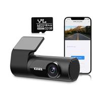 KAWA Dash Cam 3K Avant,Camera Voiture 1620P,WiFi&APP,Commande vocale,Carte SD 32GB Incluse,Vision Nocturne,Mode Parking 24/7,Capteur G,Enregistrement en Boucle,Dashcam Camion,RV, SUV,Noir