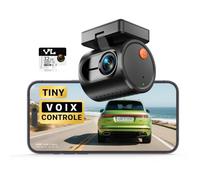 KAWA Mini Dash Cam 2K,Controllo Vocale & Telecamera Auto WiFi | 1296P QHD,G-Sensor,Scheda TF 32 GB inclusa,Controllo App,WDR/3D DNR,Visione Notturna,Modalità Parcheggio 24H