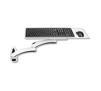 KAWAAI Support Clavier Plateau Clavier Ergonomique Articulé Tenture Murale Ordinateur Portable Support Réglable Extender Attachable Alliage Bras Stand (Size : 2)