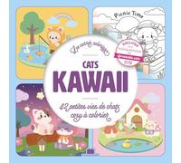 Kawaï cats: 40 coloriages mignons