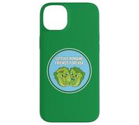 Kawai Lettuce Romaine Friends Forever Cute Vegan Friends Jeu de Mots Coque pour iPhone 14 Plus
