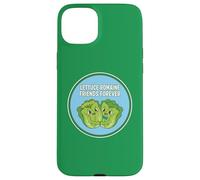 Kawai Lettuce Romaine Friends Forever Cute Vegan Friends Jeu de Mots Coque pour iPhone 15 Plus