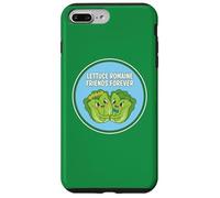 Kawai Lettuce Romaine Friends Forever Cute Vegan Friends Jeu de Mots Coque pour iPhone 7 Plus/8 Plus