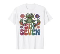 Kawaii 67 Grenouille Science Professeur Biologie Humour 6 7 Bruh Gen T-Shirt