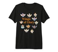 Kawaii Angel Warriors Women Men Fantasy RPG Gift T-Shirt Haut de Gamme
