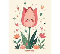 Kawaii Animal Composition Book: 120 Pages Notebook, with Linework Cover Design, designed for Journaling, School Notes, Ideas, Teens, Girls, Teachers, ... designed for Journaling, School Notes, Idea