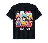 Kawaii Anime Girl Vêtements Anime Vêtements Anime Fille Goth T-Shirt
